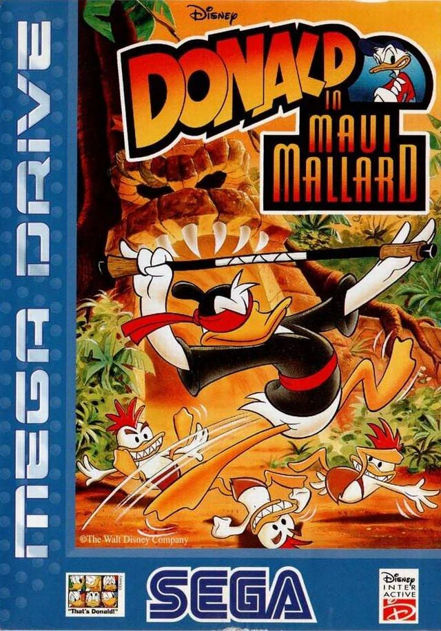 Donald in Maui Mallard box art
