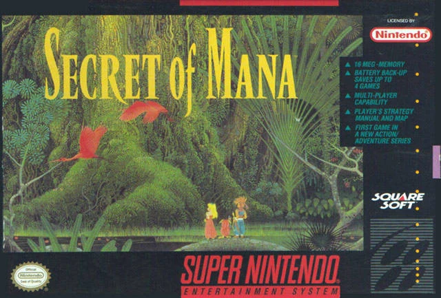 Secret of Mana box art