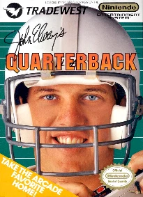 John Elway's Quarterback box art