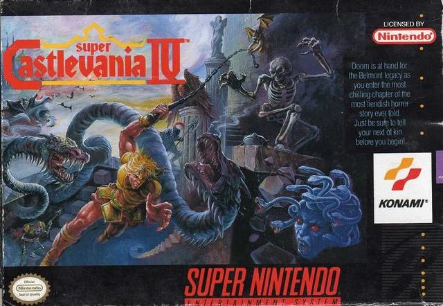 Super Castlevania IV box art