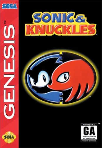 Sonic & Knuckles + Sonic the Hedgehog 3 box art