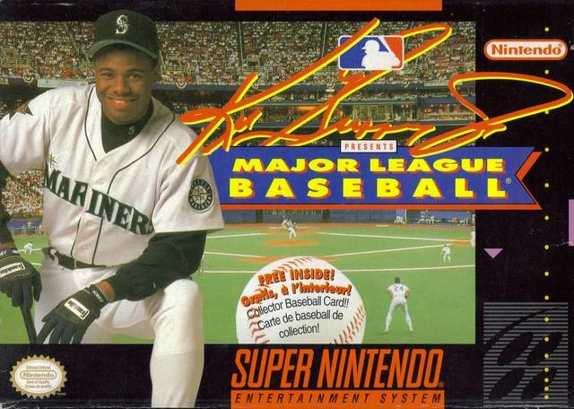 Ken Griffey Jr. Presents Major League Baseball box art