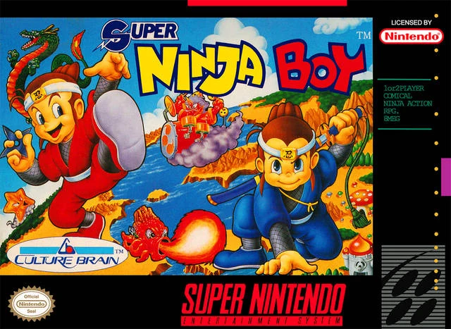 Super Ninja Boy box art