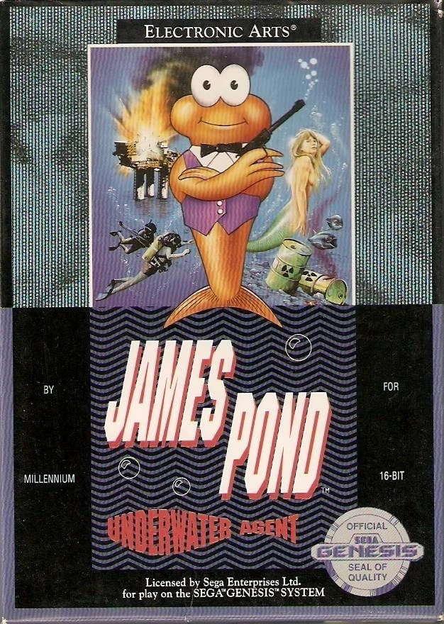 James Pond: Underwater Agent box art