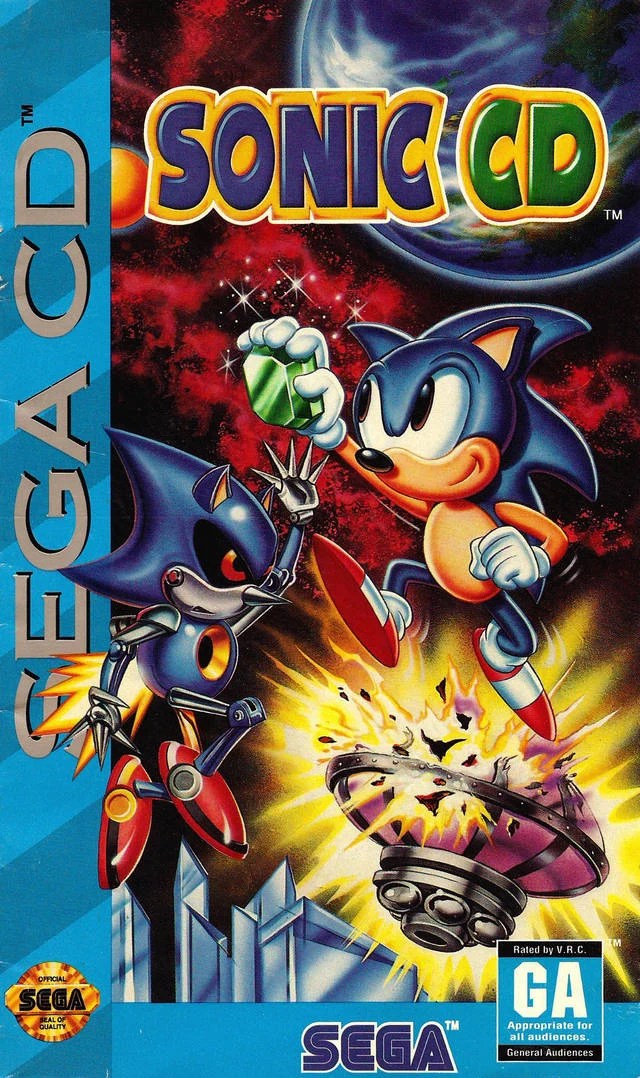 Sonic CD box art