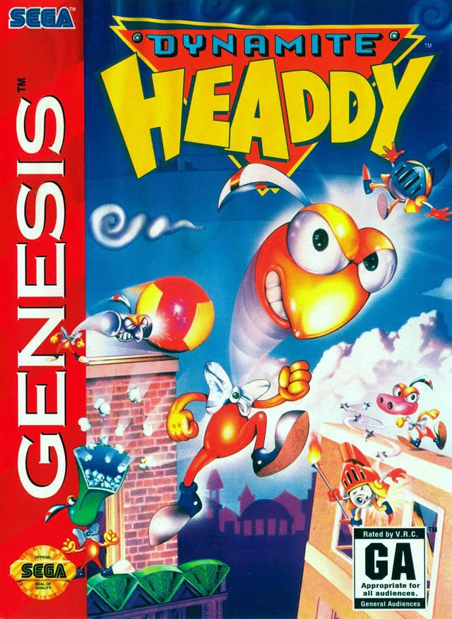 Dynamite Headdy box art