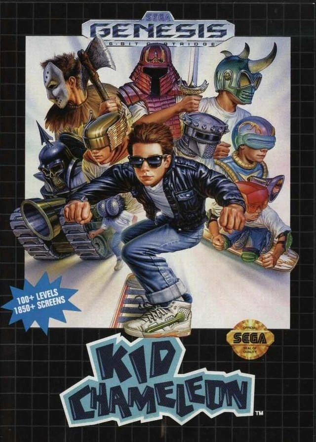 Kid Chameleon box art