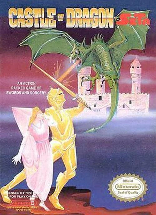 Castle of Dragon box art
