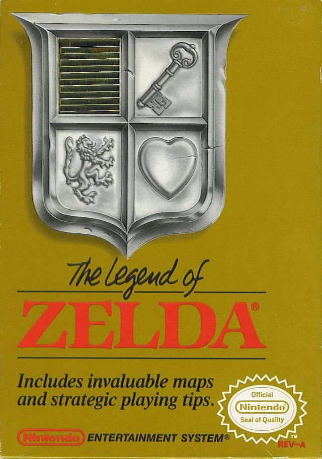 The Legend of Zelda box art