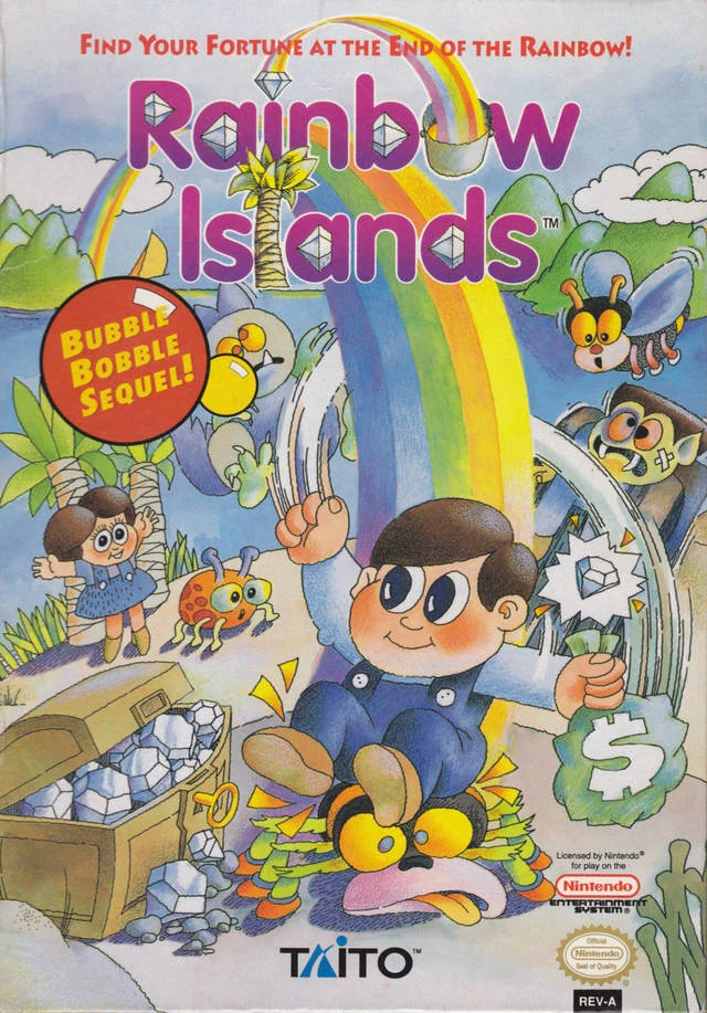 Rainbow Islands: The Story of Bubble Bobble 2 box art