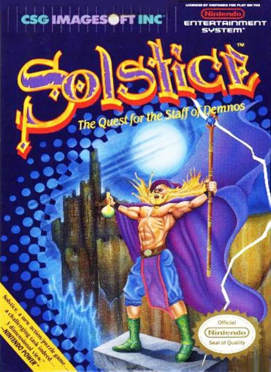 Solstice: The Quest for the Staff of Demnos box art