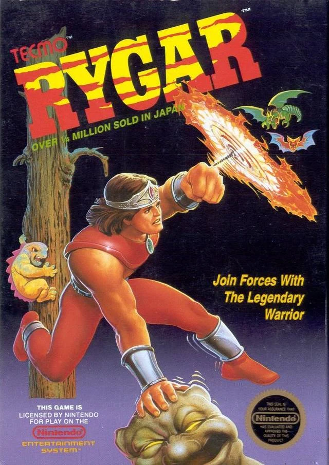 Rygar box art