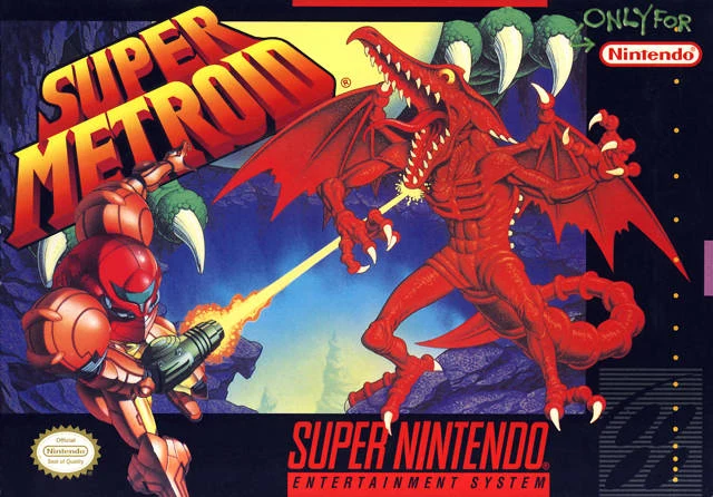 Super Metroid box art