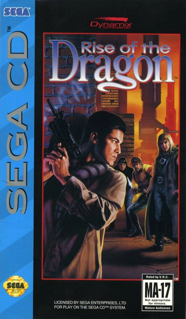 Rise of the Dragon box art