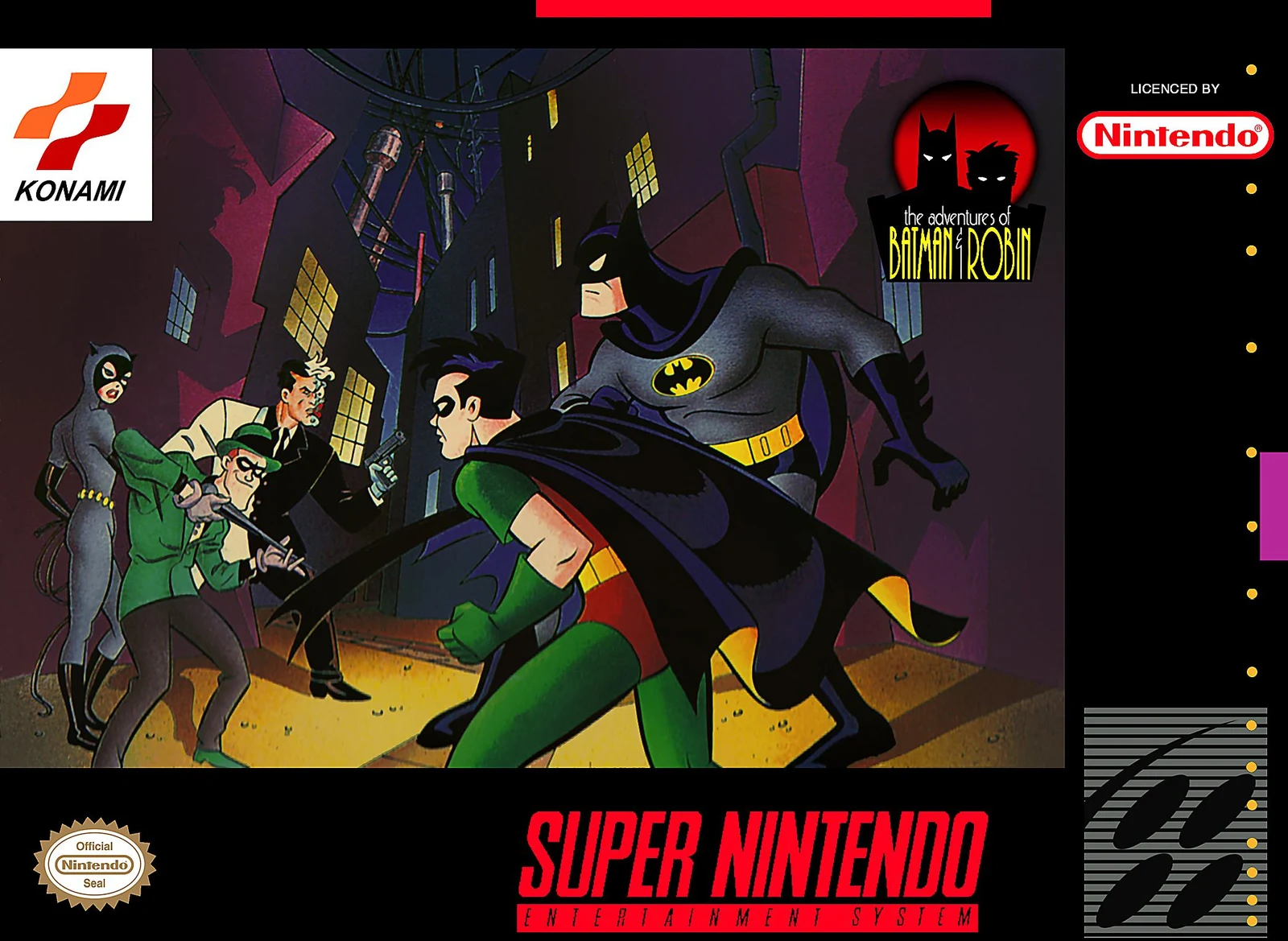 The Adventures of Batman & Robin box art