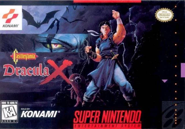 Castlevania: Dracula X box art