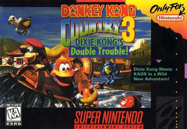 Donkey Kong Country 3: Dixie Kong's Double Trouble box art