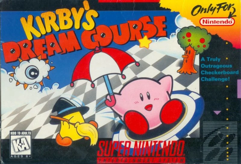 Kirby's Dream Course box art