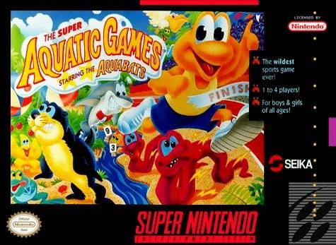 The Super Aquatic Games Starring the Aquabats box art