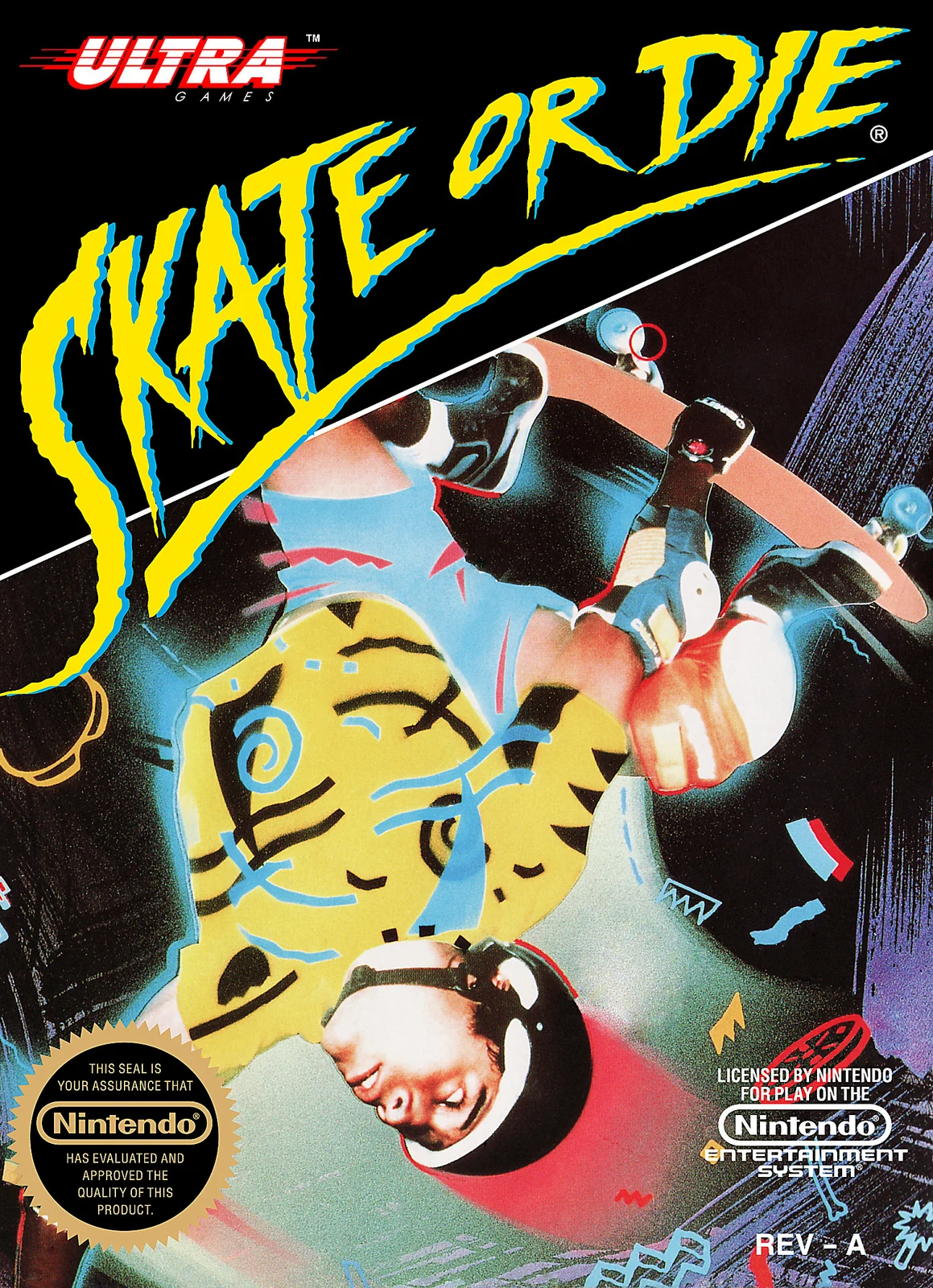Skate or Die box art