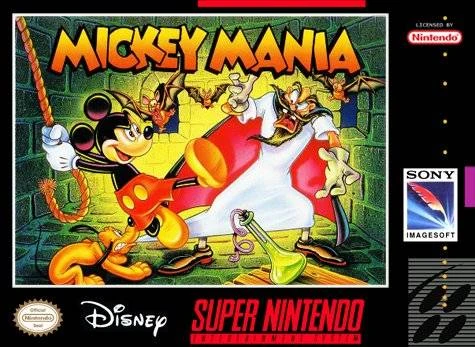 Mickey Mania: The Timeless Adventures of Mickey Mouse box art