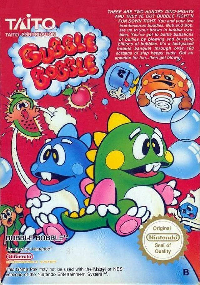 Bubble Bobble box art