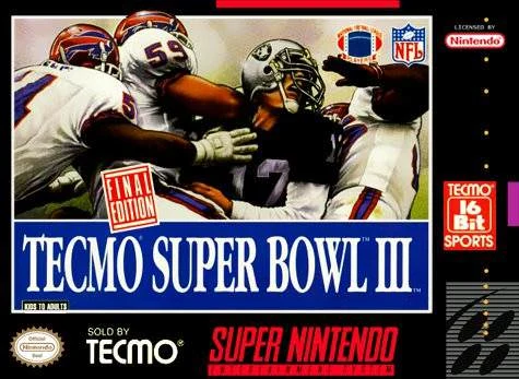Tecmo Super Bowl III: Final Edition box art