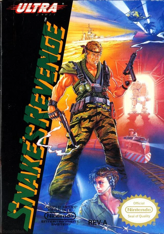 Snake's Revenge box art