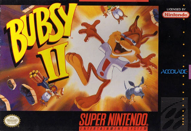 Bubsy II box art