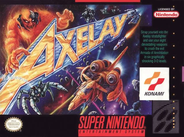 Axelay box art