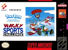 Tiny Toon Adventures: Wacky Sports Challenge box art