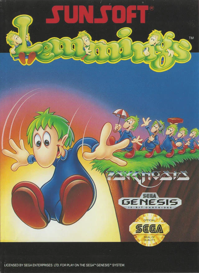 Lemmings box art