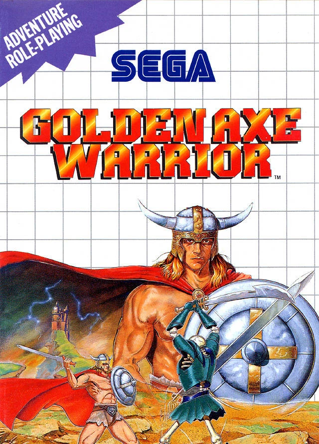 Golden Axe Warrior box art