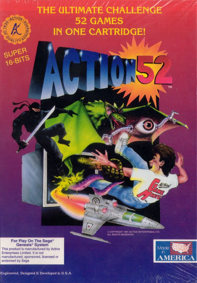 Action 52 box art