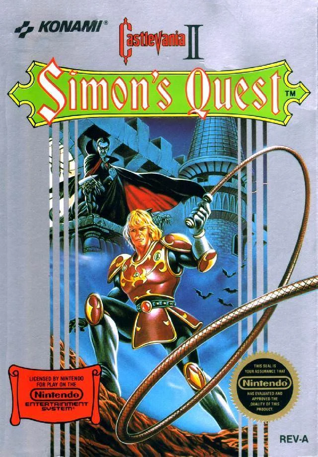 Castlevania II: Simon's Quest box art