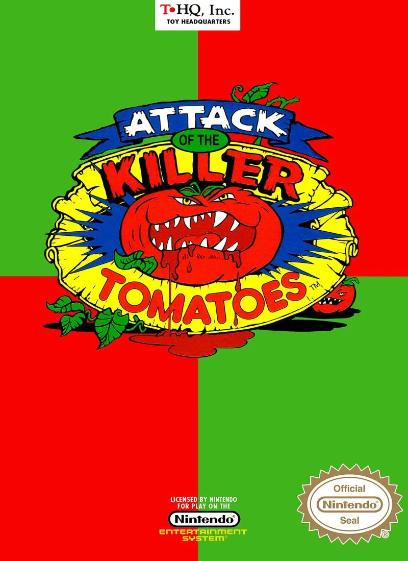 Attack of the Killer Tomatoes box art