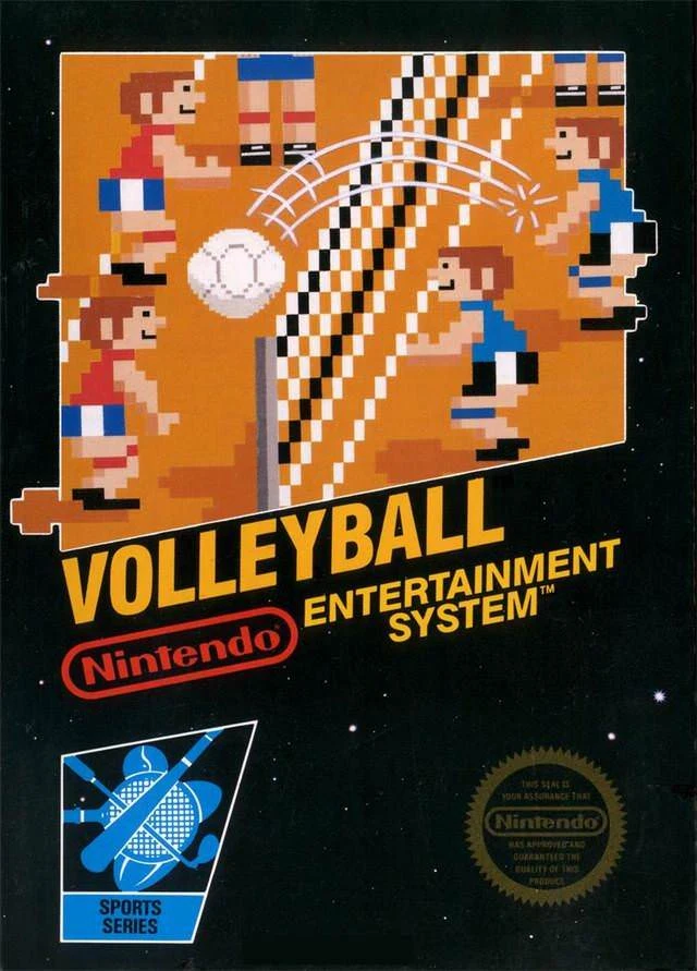 Volleyball box art