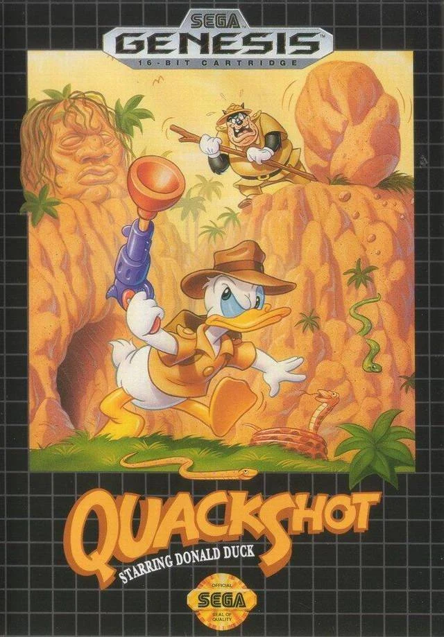 QuackShot Starring Donald Duck box art