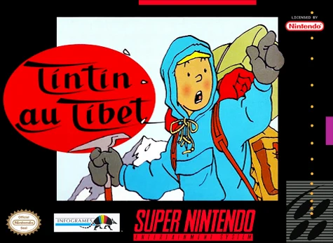 Tintin in Tibet box art