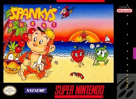 Spanky's Quest box art