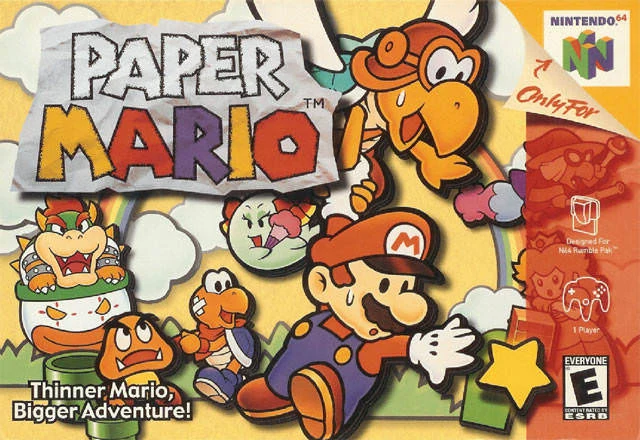 Paper Mario box art