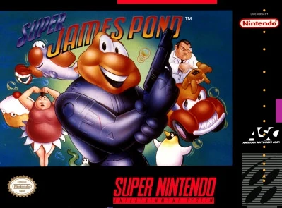 Super James Pond box art