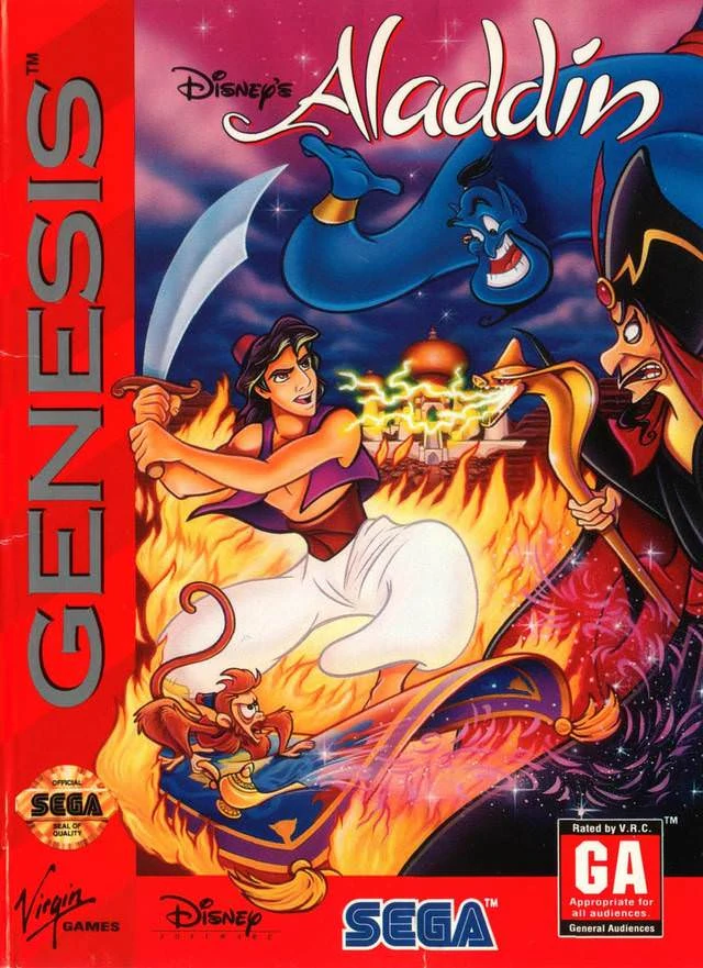 Disney's Aladdin box art