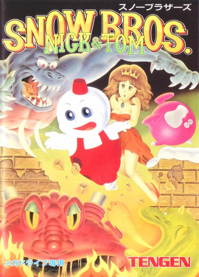 Snow Bros. box art