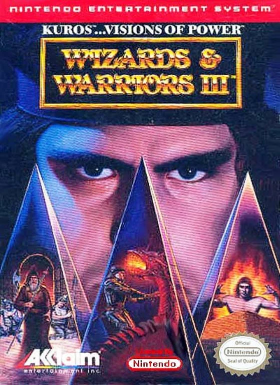 Wizards & Warriors III: Kuros: Visions of Power box art