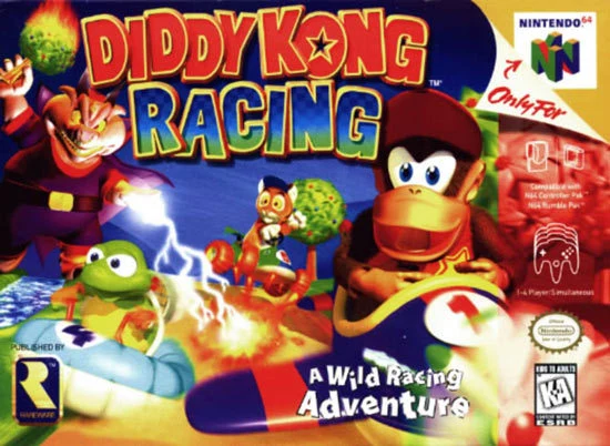 Diddy Kong Racing box art