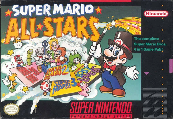 Super Mario Bros.: The Lost Levels (Super Mario All-Stars) box art