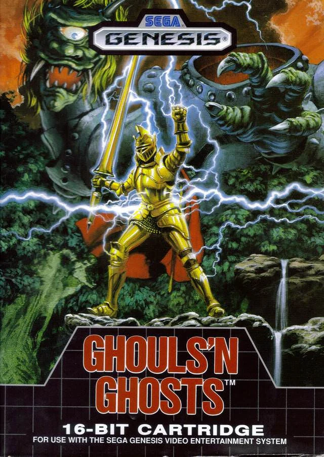 Ghouls 'n Ghosts box art