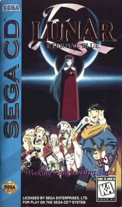 Lunar: Eternal Blue box art