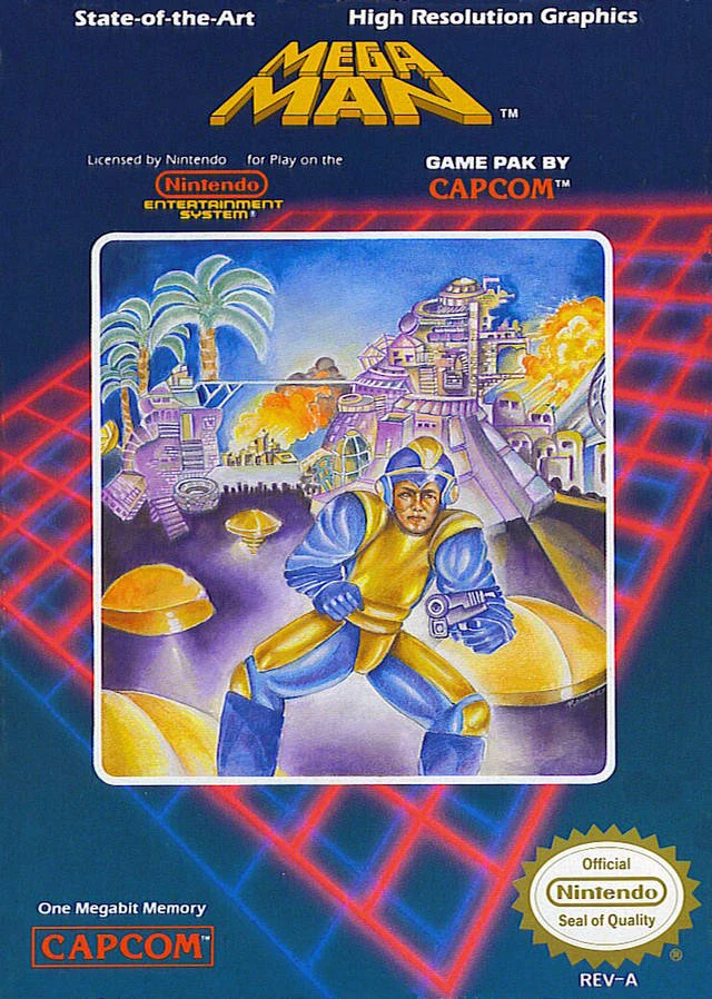 Mega Man box art